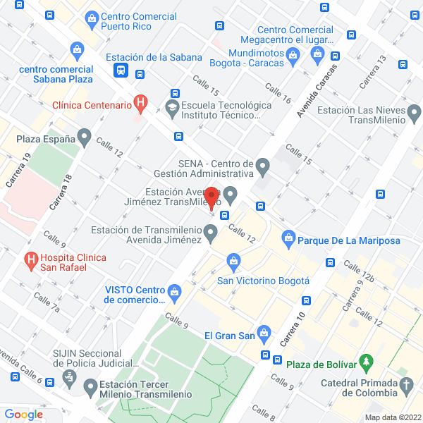 Mapa de Ferretería Sergus