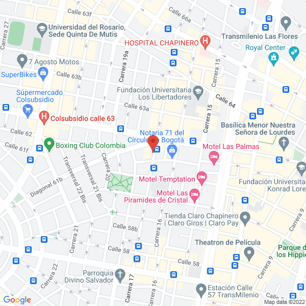 Mapa de Herbacare Pharma S.A.S.
