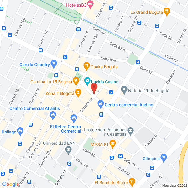 Mapa de Hicue Speakers S.A.S.