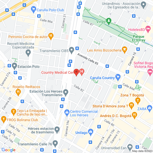 Mapa de Hidro - Construcciones Ltda