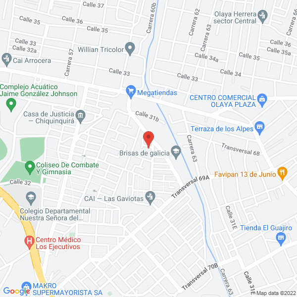 Map of Fiestas Y Más