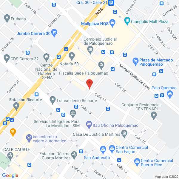 Mapa de Fijaciones Y Herramientas S.A.