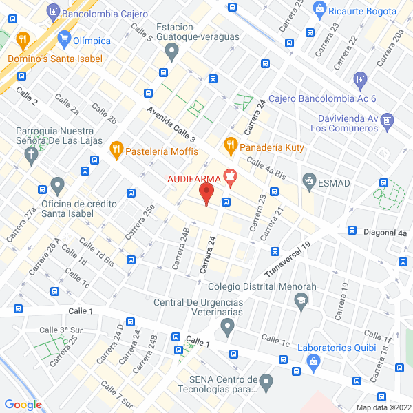 Mapa de Industrias Kiton Parts