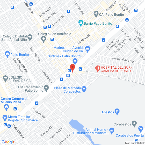 Mapa de Lariplast