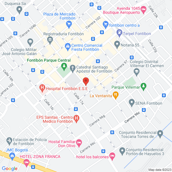 Mapa de Indimoldes Ltda.