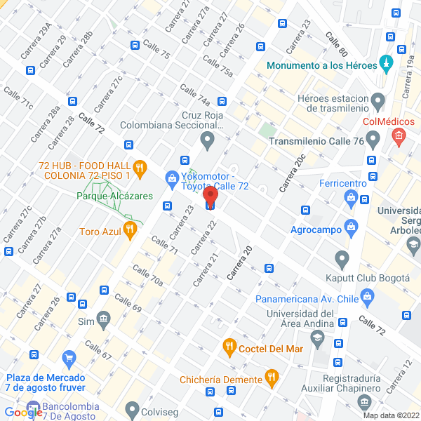 Mapa de Hymac Ingeniería S.A.S.