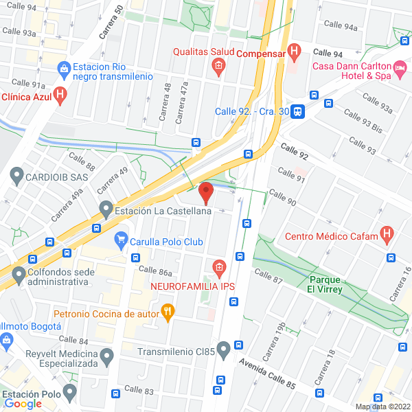 Mapa de Home Salud Sas