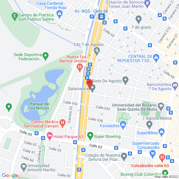 Mapa de Honada - Subaru