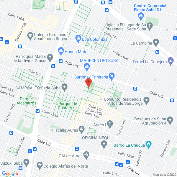 Mapa de Informedical