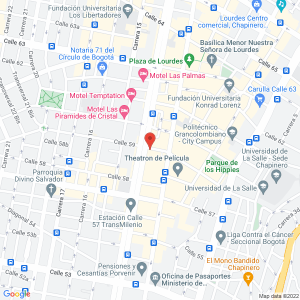 Mapa de Ingelectro Ltda.