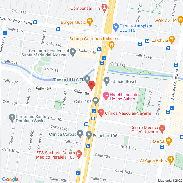 Mapa de Ingenico Colombia Ltda.
