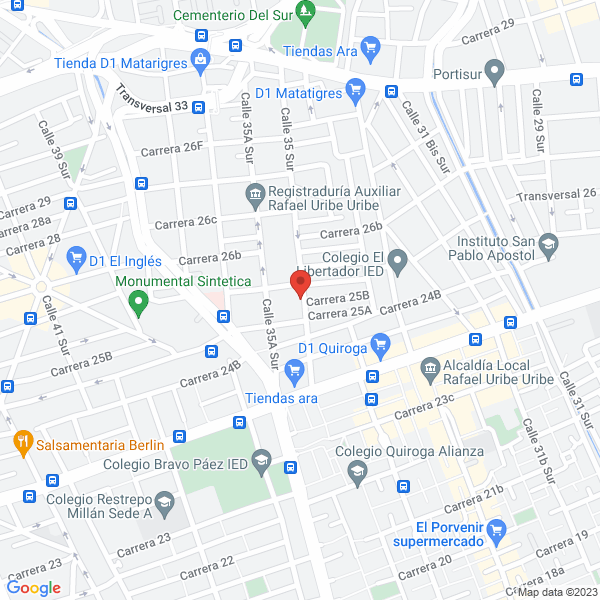 Mapa de Ingeniería Construcciones Y Montajes Fam