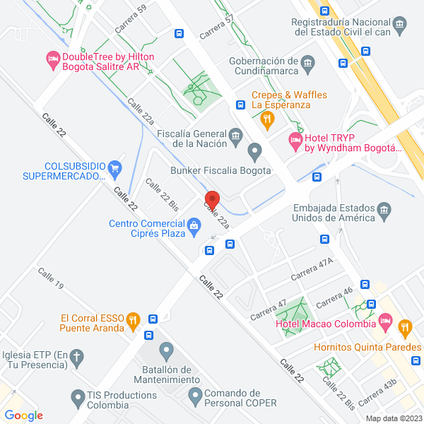 Mapa de Ingeniería Y Mantenimiento De Equipos Gastronomicos S.A.S.