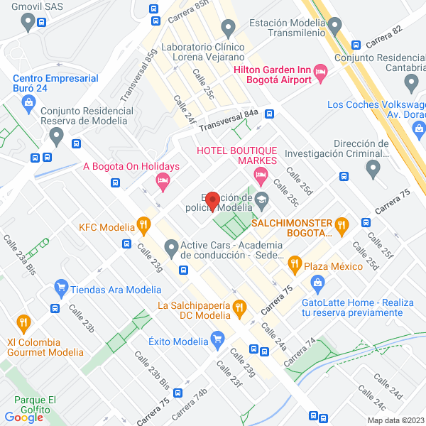 Mapa de Ingenieros Constructores Asociados De Colombia S.A.S.