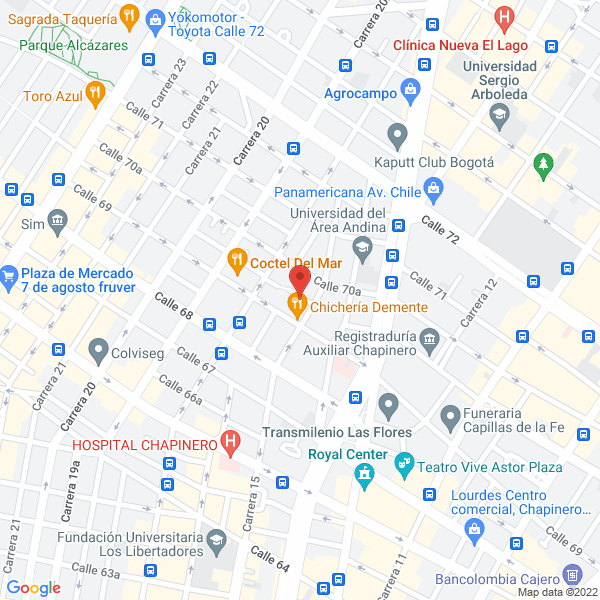 Mapa de Gopher Group S.A.S.