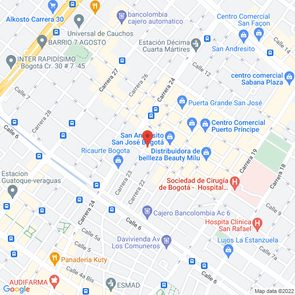 Mapa de Fénix Tires Ltda.