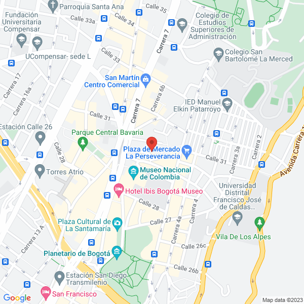 Mapa de Forero Y Forero Consultores Asesores Sociedad Ltda.