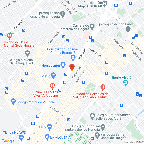 Mapa de Formilaminados Ramirez Campo S. En C.
