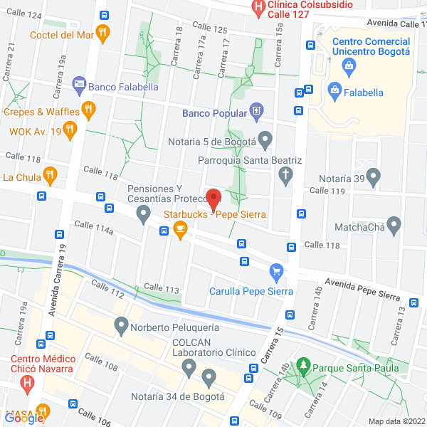 Mapa de Iga Consultores S.A.S.