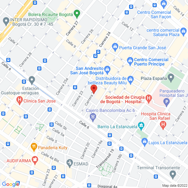 Mapa de Ingeniería Rp Hnos Ltda.