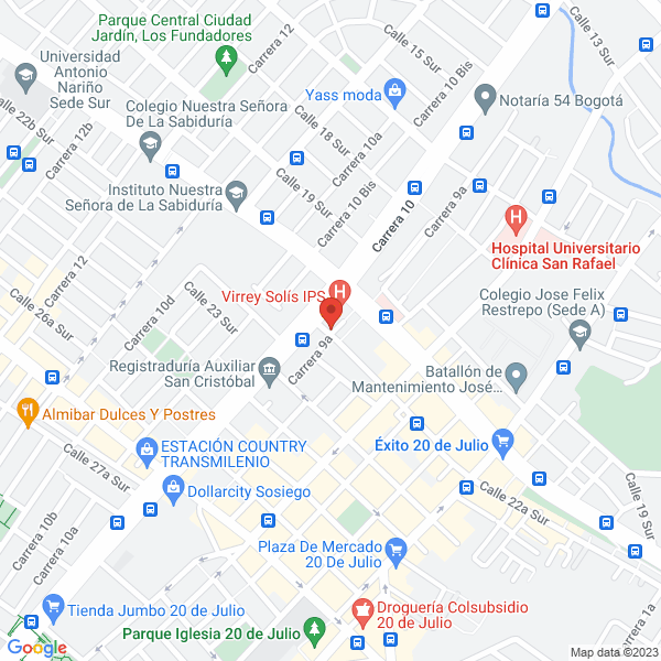 Mapa de Ikono Comercializadora Internacional Y Cía. Ltda.