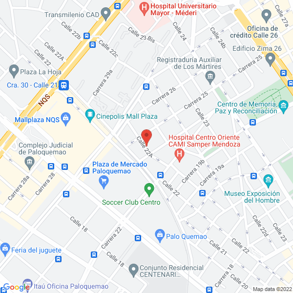 Mapa de Ima Corp S.A.S.