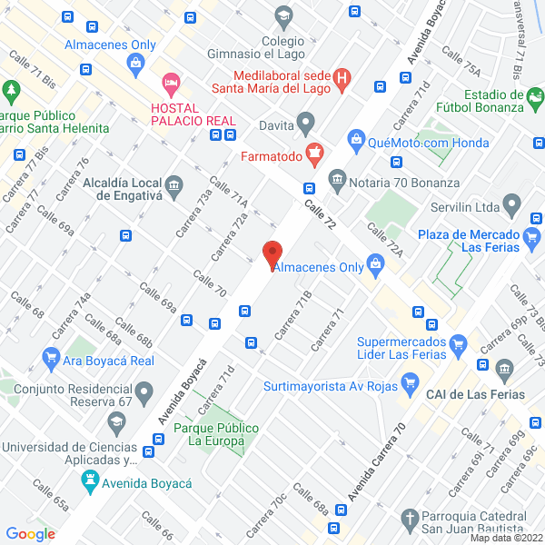 Mapa de Induminer S.A.S.