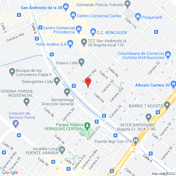 Mapa de Industria De Diseños Moldes S.A.S.