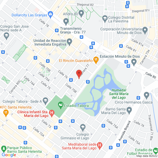 Mapa de Industria Deportiva Diedi Ltda.
