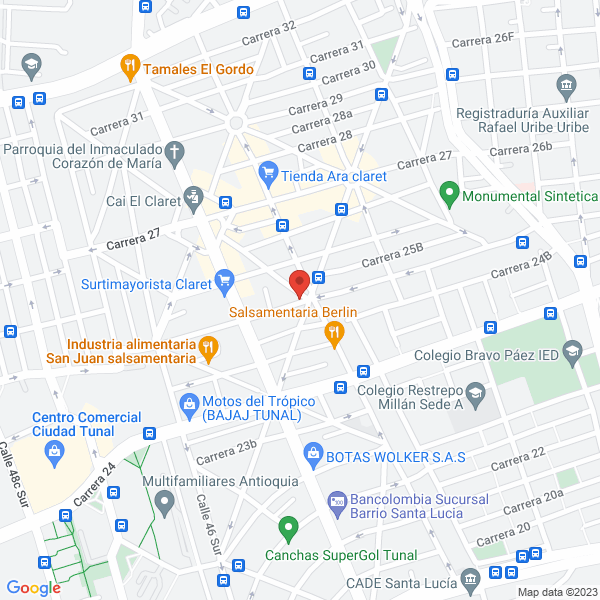 Mapa de Industrias América