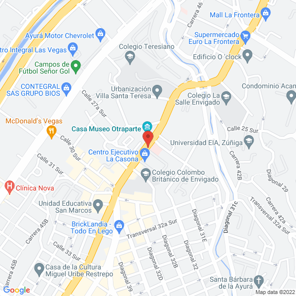 Map of Imagen Factory
