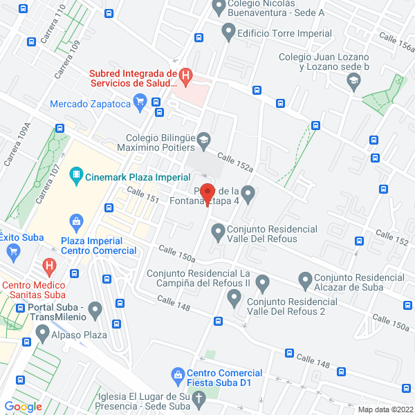 Mapa de Impak A L Tecnicos Ltda.