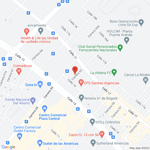Mapa de Importaciones Novamérica S.A.S.