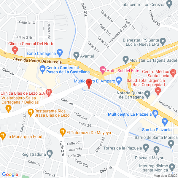 Map of Fundación Sersocial