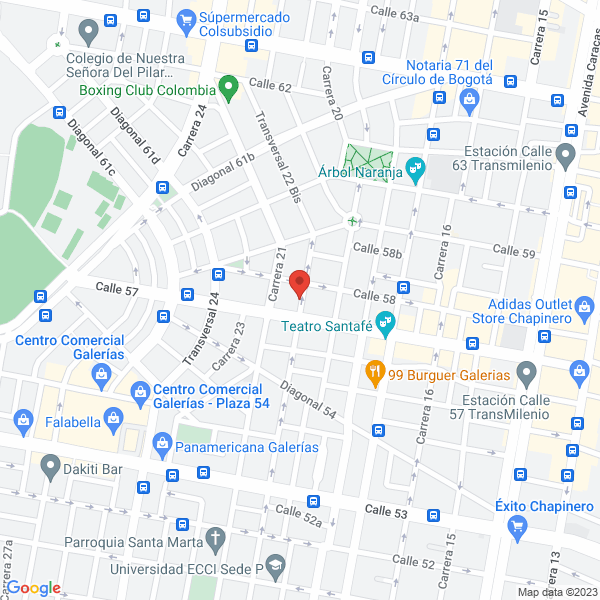 Mapa de Fundación Terapéutica Despierta
