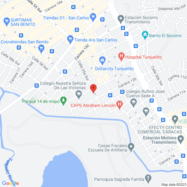 Mapa de Fundiciones Aya Avisos Y Señalizacion S.A.S.