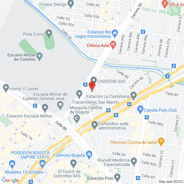 Mapa de Fundimec Outsourcing S.A.S.