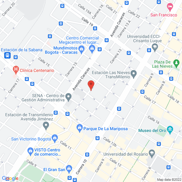 Mapa de Inversiones Electro Ases Ltda.