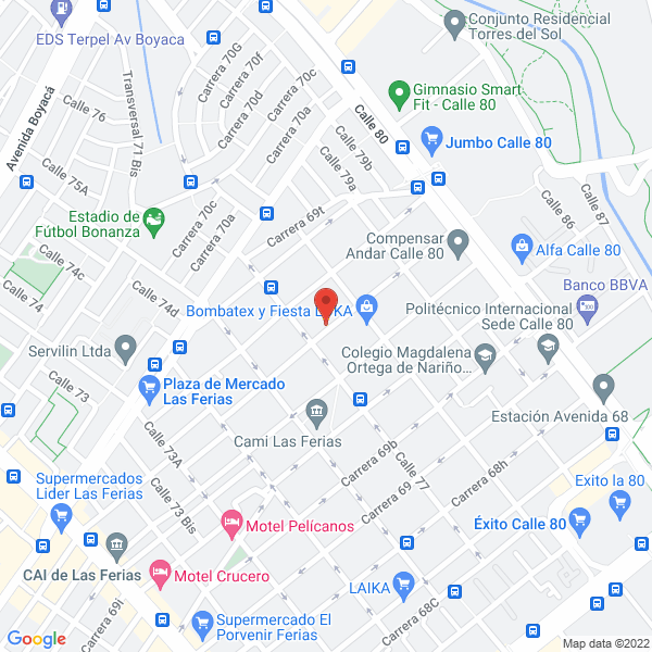 Mapa de Terely