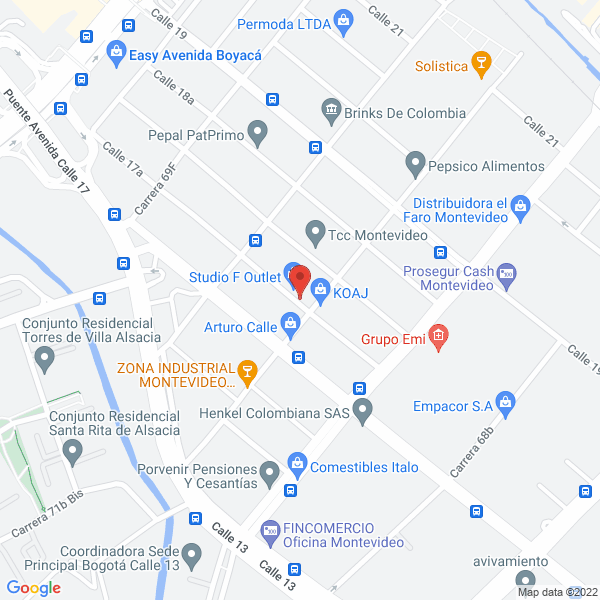 Mapa de Global Management S.A