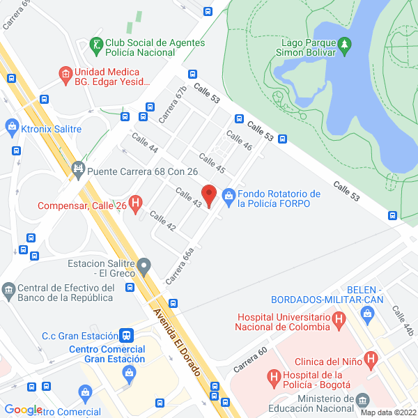 Mapa de Global Solutions Consultants Ltda.