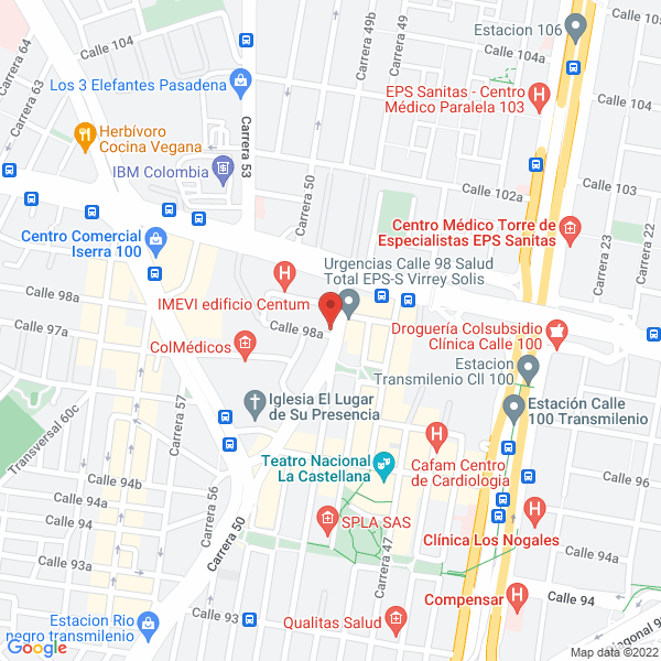 Mapa de Gm Soluciones Empresariales S.A.S.