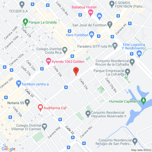 Mapa de Gmarti S.A.S.