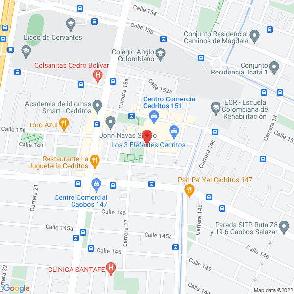 Mapa de Golden Dance Academy