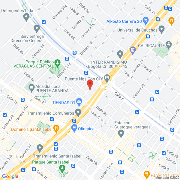 Mapa de Intermach S.A.S.