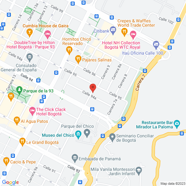 Mapa de Internacional Education Agency S.A.S.
