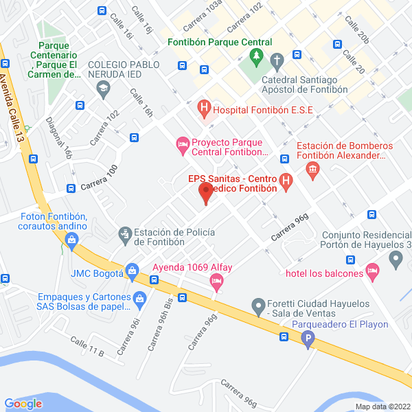 Mapa de International Paper S.A.S.