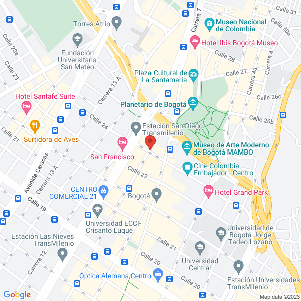 Mapa de Intorvolca Logistic S.A.S.