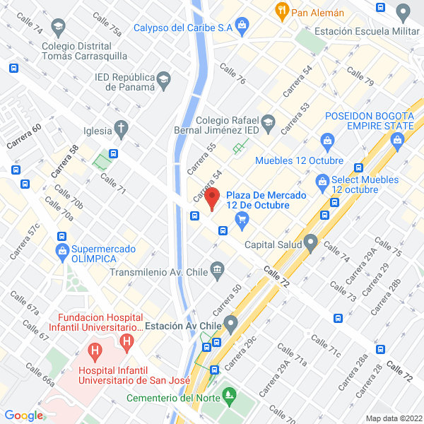 Mapa de Gransori S.A.S.