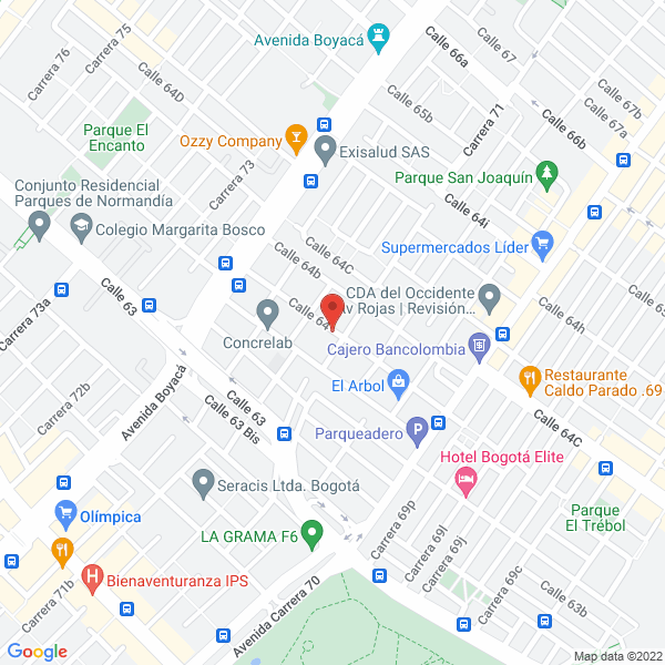 Mapa de Graphixpress S.A.S.